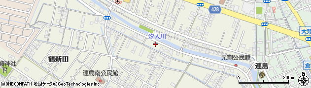 岡山県倉敷市連島町鶴新田3188周辺の地図