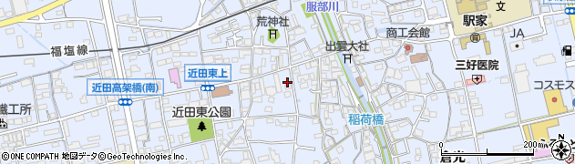 広島県福山市駅家町倉光520周辺の地図