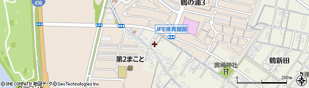 岡山県倉敷市連島町鶴新田112-7周辺の地図