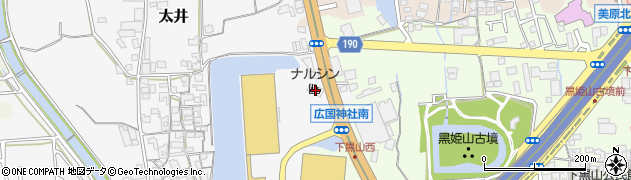 大阪府堺市美原区太井125周辺の地図