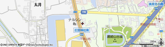 大阪府堺市美原区太井124周辺の地図