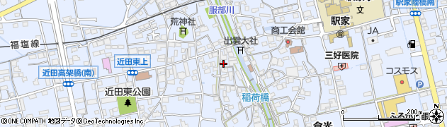 広島県福山市駅家町倉光644周辺の地図