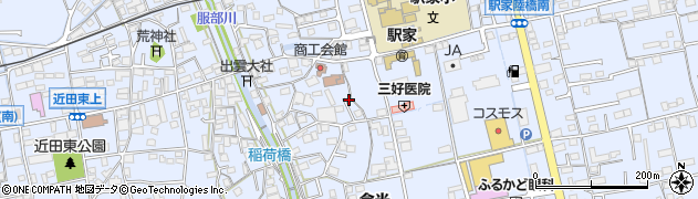 広島県福山市駅家町倉光419周辺の地図