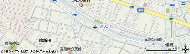 岡山県倉敷市連島町鶴新田3191周辺の地図