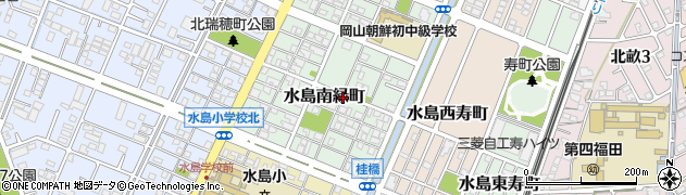 岡山県倉敷市水島南緑町周辺の地図