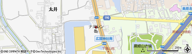 大阪府堺市美原区太井126周辺の地図