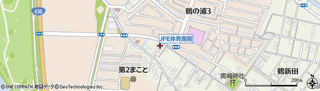 岡山県倉敷市連島町鶴新田112-10周辺の地図