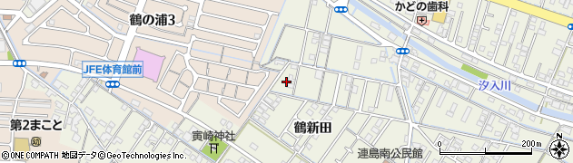 岡山県倉敷市連島町鶴新田748周辺の地図