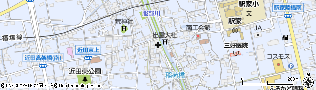 広島県福山市駅家町倉光643周辺の地図