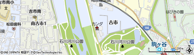 株式会社カンダ　本社周辺の地図