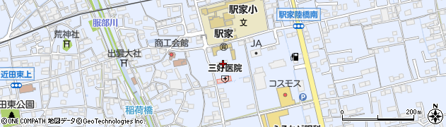 広島県福山市駅家町倉光110周辺の地図