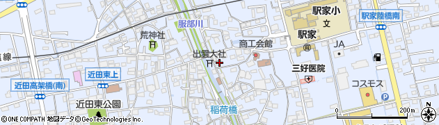 広島県福山市駅家町倉光399周辺の地図