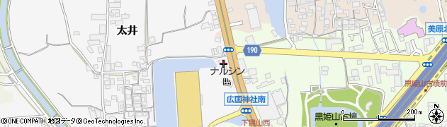 大阪府堺市美原区太井122周辺の地図
