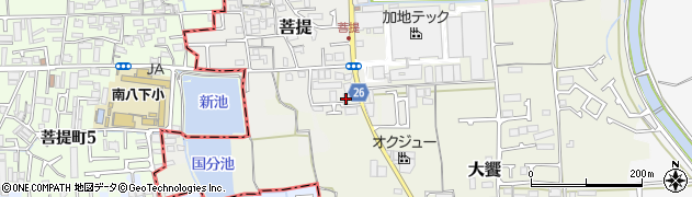 大阪府堺市美原区大饗292周辺の地図