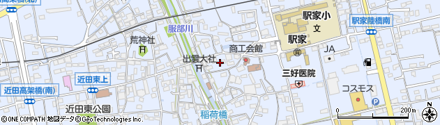 広島県福山市駅家町倉光407周辺の地図