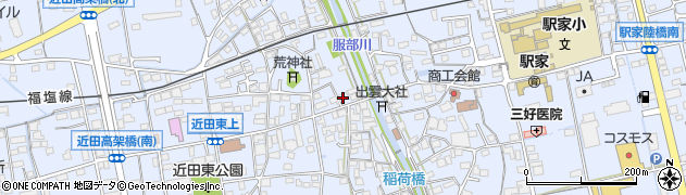 広島県福山市駅家町倉光503周辺の地図