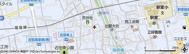広島県福山市駅家町倉光506周辺の地図