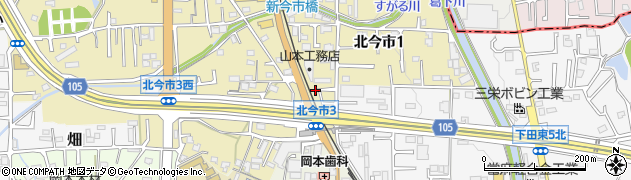 横山電気周辺の地図