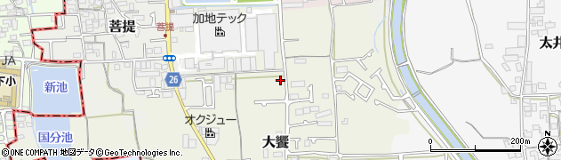 大阪府堺市美原区大饗230周辺の地図