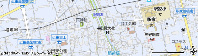 広島県福山市駅家町倉光502周辺の地図