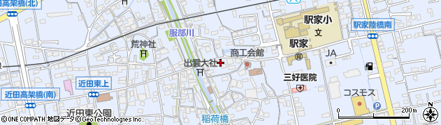 広島県福山市駅家町倉光405周辺の地図