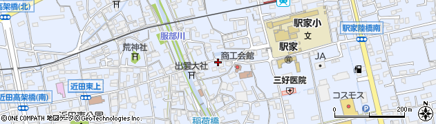 広島県福山市駅家町倉光412周辺の地図