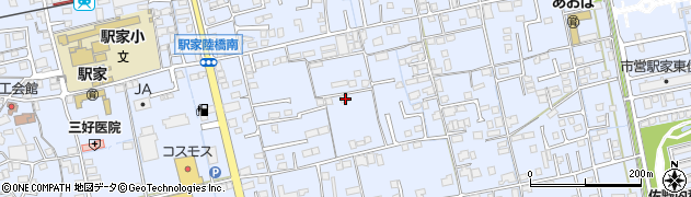 広島県福山市駅家町万能倉983周辺の地図
