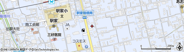 広島県福山市駅家町万能倉1283周辺の地図