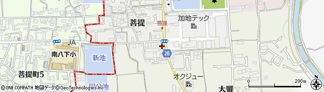 大阪府堺市美原区大饗293周辺の地図