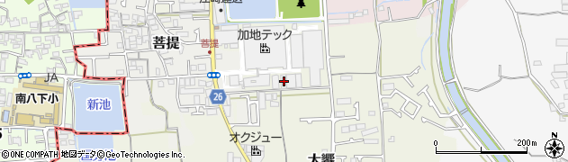 大阪府堺市美原区大饗234周辺の地図
