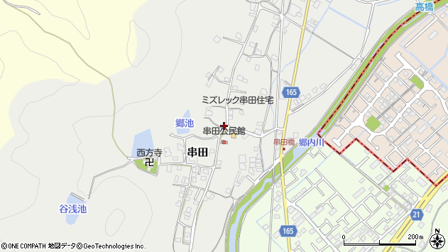 〒710-0141 岡山県倉敷市串田の地図