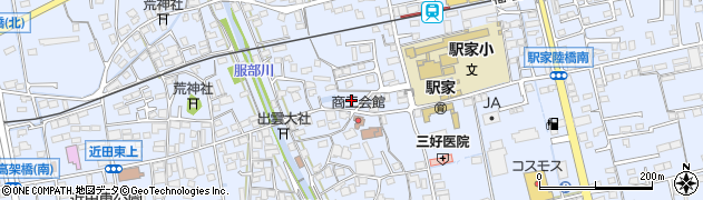 広島県福山市駅家町倉光454周辺の地図
