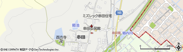 岡山県倉敷市串田周辺の地図