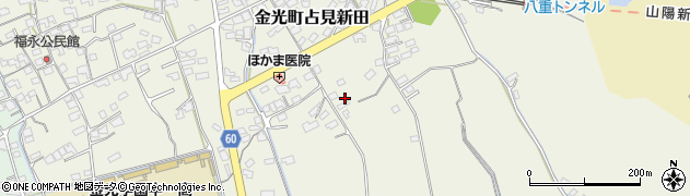 岡山県浅口市金光町占見新田1091周辺の地図