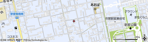 広島県福山市駅家町万能倉756周辺の地図