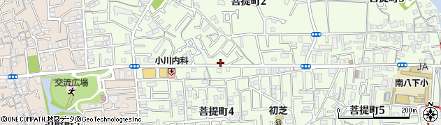 大阪府堺市東区菩提町2丁2周辺の地図