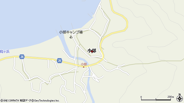 〒761-4146 香川県小豆郡土庄町小部の地図