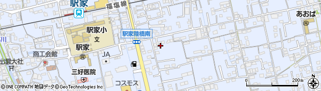 広島県福山市駅家町万能倉1065周辺の地図