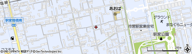 広島県福山市駅家町万能倉606周辺の地図