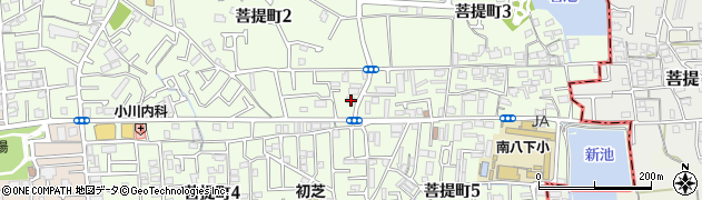 大阪府堺市東区菩提町2丁106周辺の地図