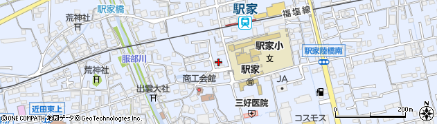 広島県福山市駅家町倉光425周辺の地図