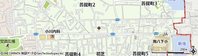 大阪府堺市東区菩提町2丁95周辺の地図