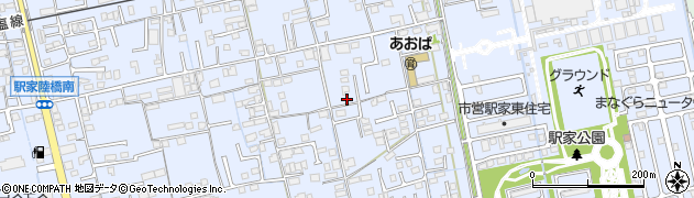 広島県福山市駅家町万能倉608周辺の地図