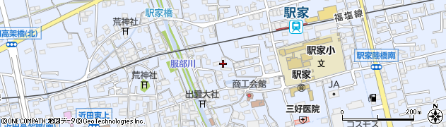 広島県福山市駅家町倉光450周辺の地図
