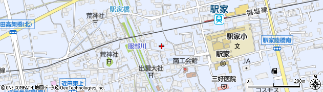 広島県福山市駅家町倉光449周辺の地図