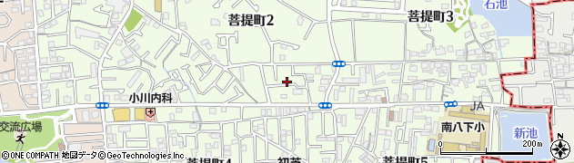 大阪府堺市東区菩提町2丁94周辺の地図