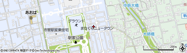 広島県福山市駅家町万能倉35周辺の地図