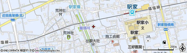 広島県福山市駅家町倉光465周辺の地図