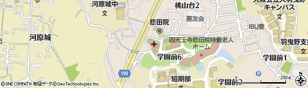 四天王寺悲田院診療所周辺の地図