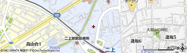 奈良県香芝市穴虫1025周辺の地図